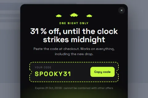Halloween coupon preset
