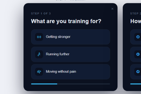 Multi-step quiz preset